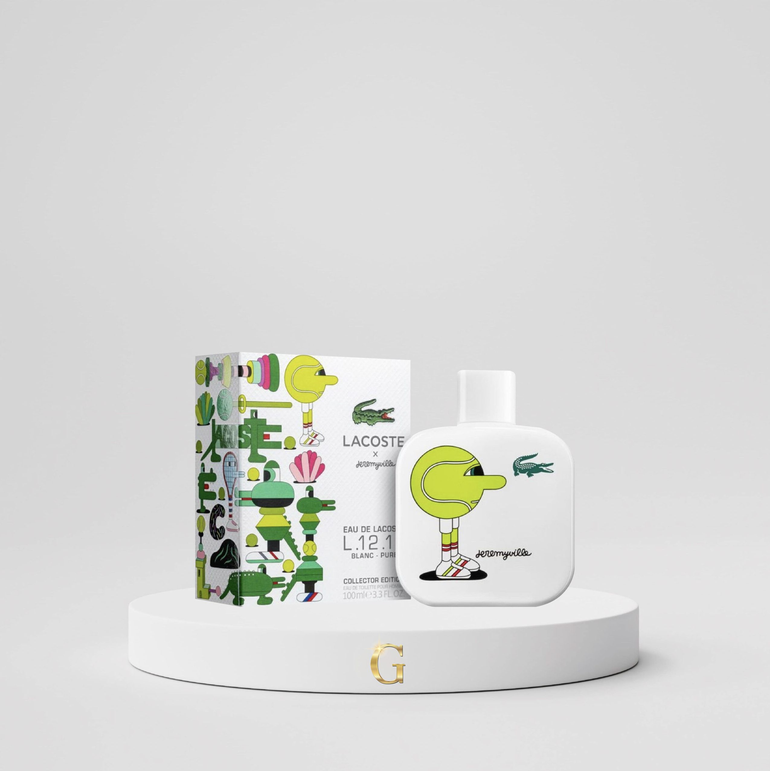 Lacoste L.12.12 Blanc Pure Collector Edition X Jeremyville