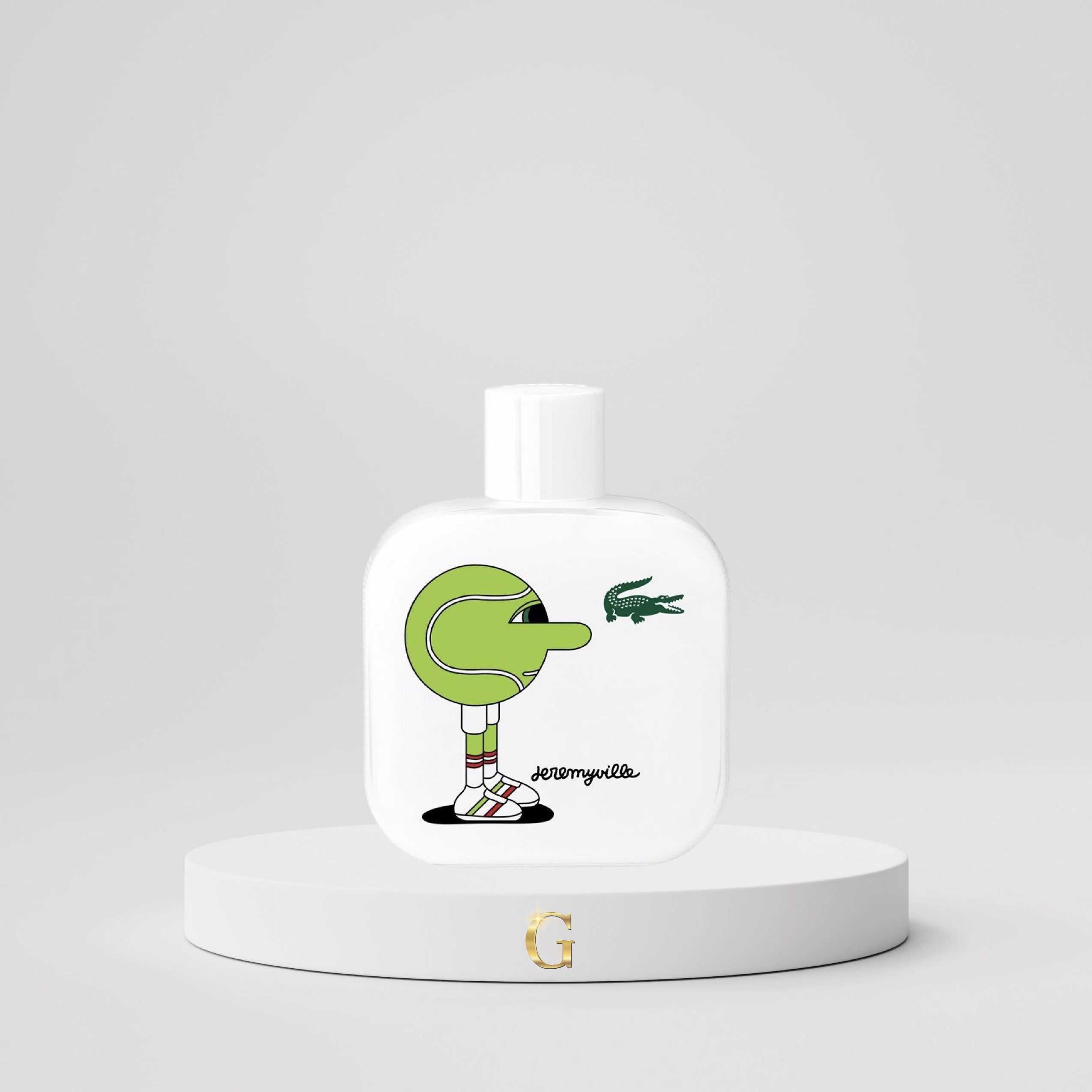 Lacoste L.12.12 Blanc Pure Collector Edition X Jeremyville - Imagen 2