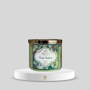 Vela Perfumada 3 Mechas Fresh Balsam de Bath & Body Works
