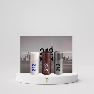Set 212 Men de Carolina Herrera 3Pz