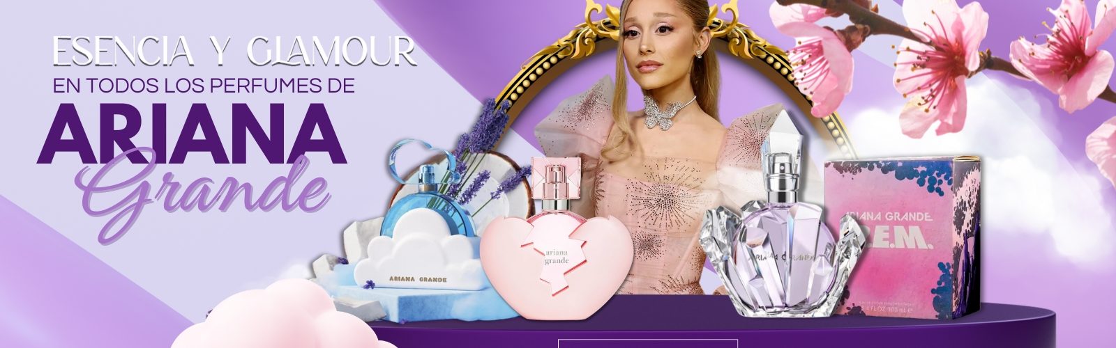 Perfumes de mujer marca ariana-grande