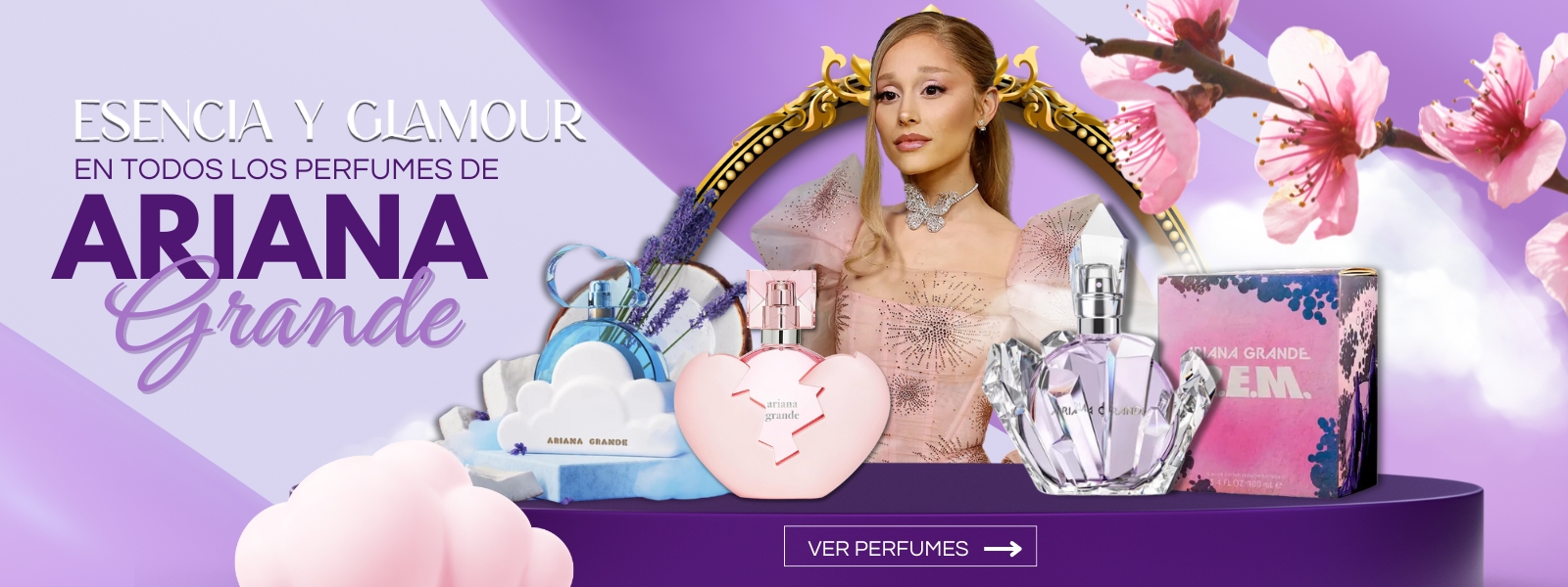 Perfumes de mujer marca ariana-grande